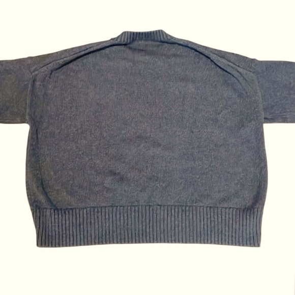 Quince Sweater Womens S Gray Boxy Oversized Preppy Academia Slightly cropped - Picture 8 of 12